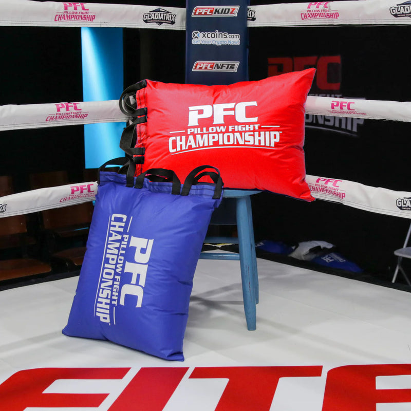 PFC Official Combat Pillows with triple handles in six colors